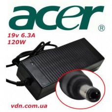 Блок питания (Зарядка) для ноутбука ACER  19V 6.3A 120W  PA-1121-08