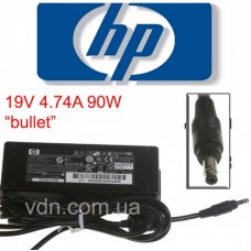 Блок питания для ноутбука HP 19v 4.74a 90W   PA-1900-08R1 для  Pavilion  "Bullet"