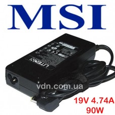 Блок питания для ноутбука MSI (Зарядка) 19V 4.74A 90W