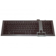 Клавиатура для ноутбука ASUS G75V W  русская с подсветкой