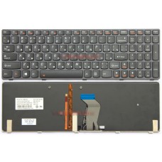 Клавиатура для ноутбука Lenovo IdeaPad Y580 русская (с подсветкой)