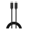 Кабель Type-C to Type-C PD 100W 1м. для заряджання ноутбука та смартфона