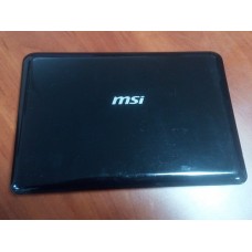 Корпус для ноутбука MSI U100 (крышка ноутбука MSI U100).