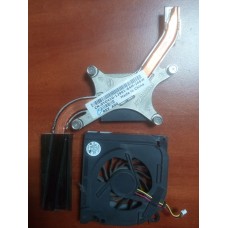 Кулер (Вентилятор) и система охлаждения для ноутбука DELL LATITUDE D620 D630 D631. P/N UDQFZZR03CCM . 3pin .